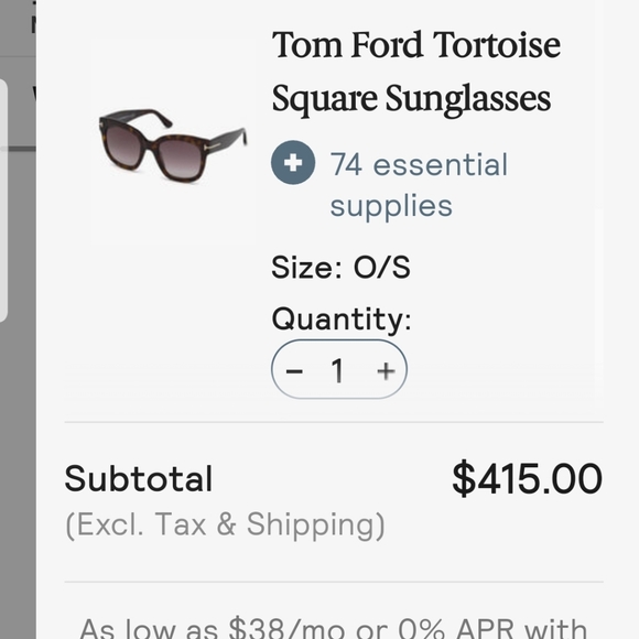 Tom Ford sunglasses main image 3